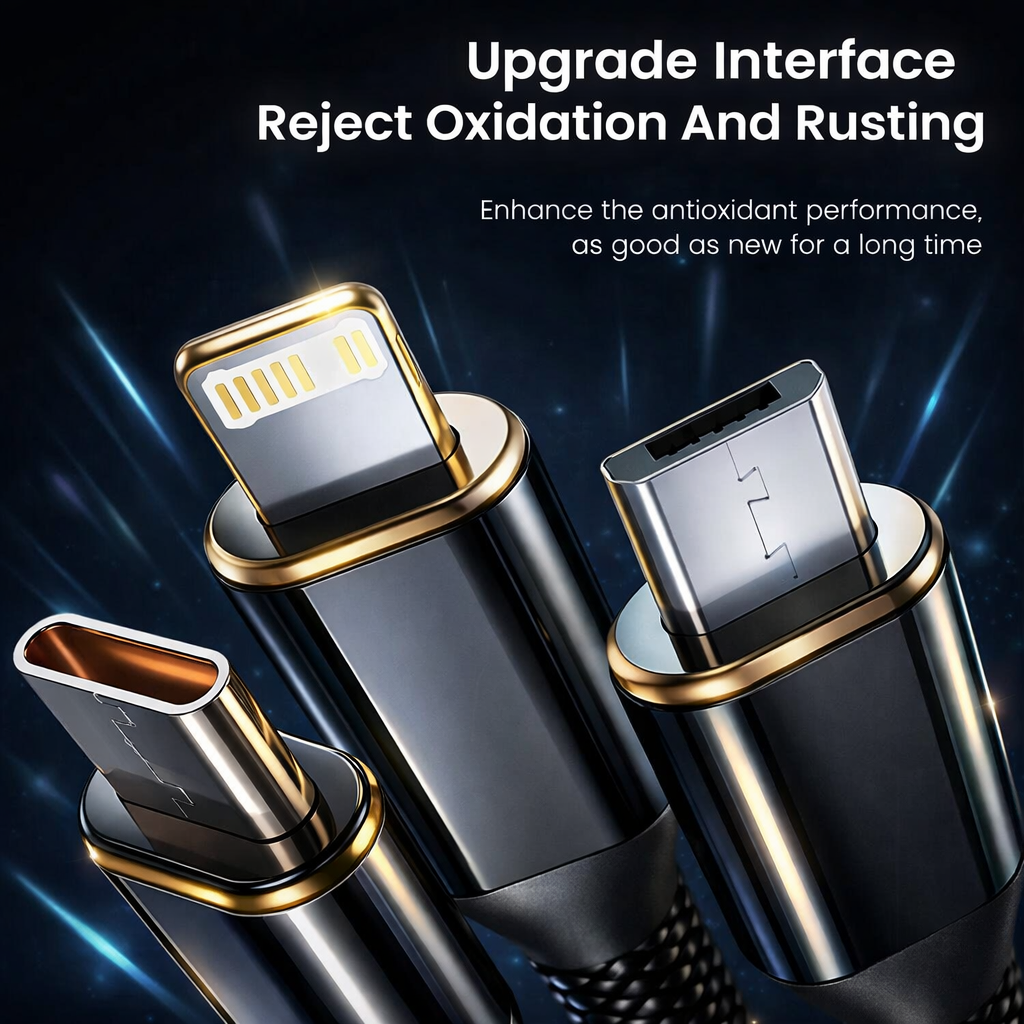 3 in 1 Fast Charging Cable