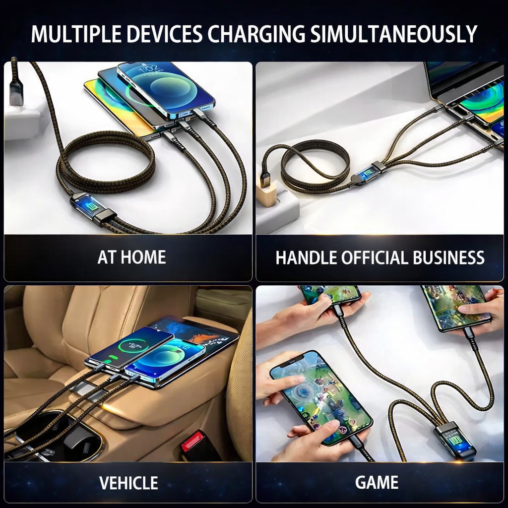 3 in 1 Fast Charging Cable