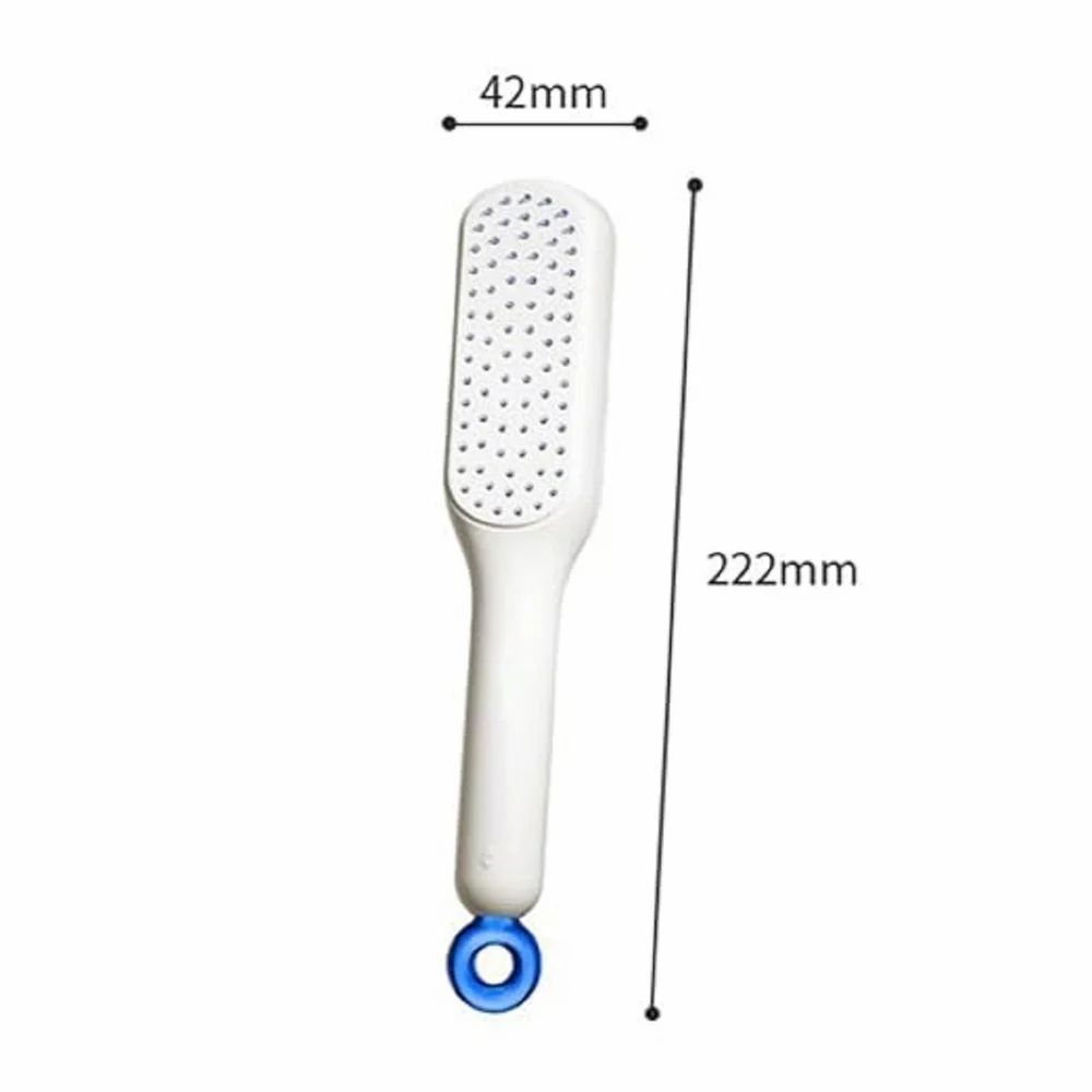 Self Easy Clean Hair Brush One Pull Clean Hair Brush Hair Dressing Comb Anti Static Massage Comb