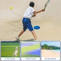Tennis Trainer Rebound Ball with String, Convenient Tennis Training Gear
