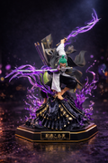 Anime Three-Sword Style Warrior Figure – Special Edition PVC Collectible (20 cm)