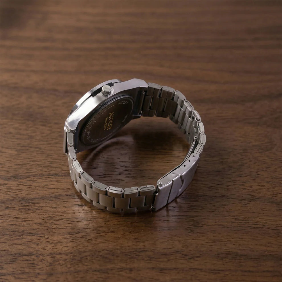 Luxury Silver Stainless Steel Classic Watch