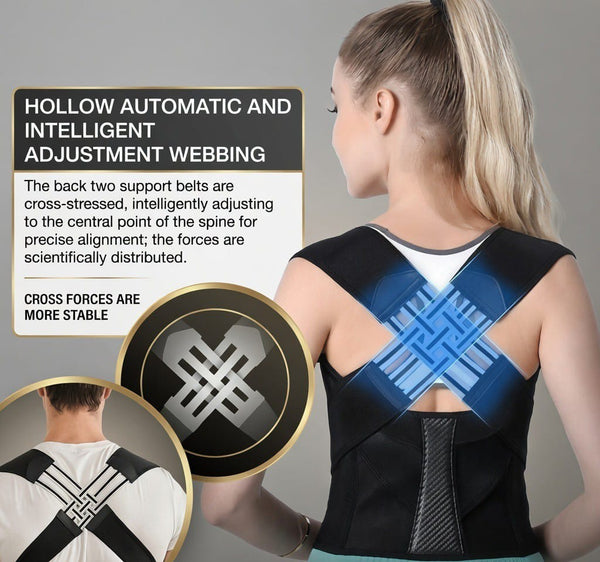 Adjustable Back Posture Corrector/ Slouching Relieve Pain Belt Women Men