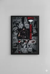 Anime Shadow Warrior Printed Photo Frame – Premium Wall Art Decor