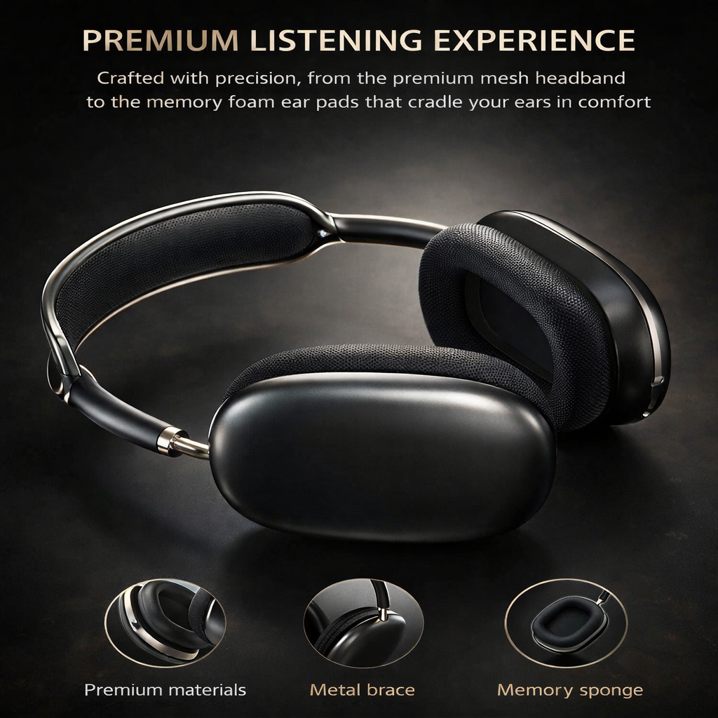Ear Headphones, Wireless Bluetooth