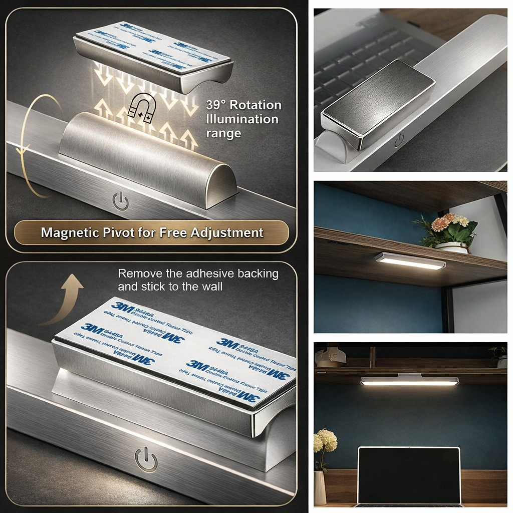 Led Cabinet Lights With Magnetic Base