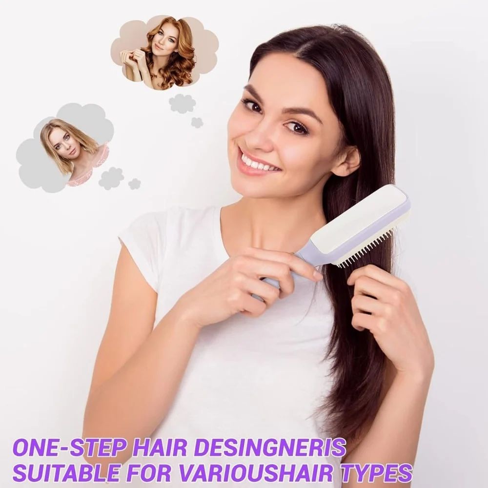 Plastic Self-cleaning Anti-static Massage Comb
