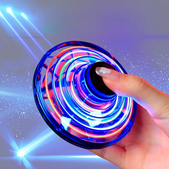 Flynova Flying Spinner Flying Gyro Spinner Flying Orb Ball UFO Flying Ball Hand Controlled Boomerang