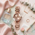 Luxury Rose Gold Women's Bracelet Watch