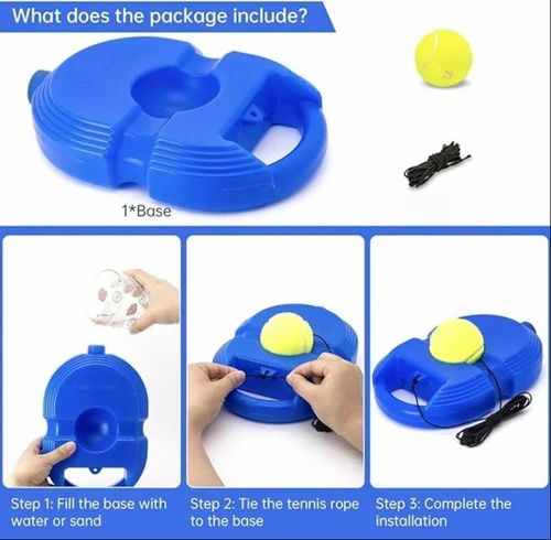Tennis Trainer Rebound Ball with String, Convenient Tennis Training Gear